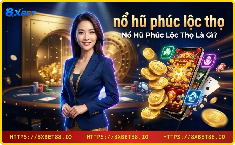 Ba vị thần Phúc Lộc Thọ trong slot game nổ hũ tại 8xbet