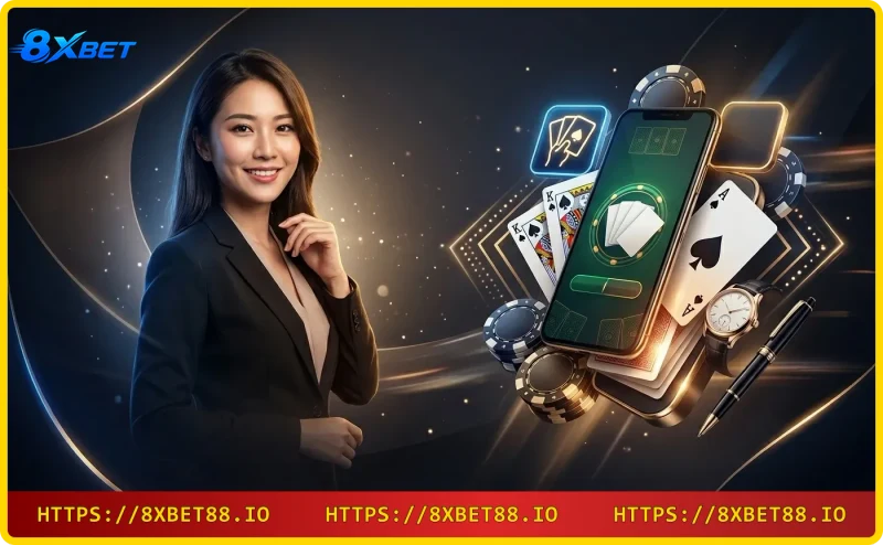 Bàn chơi blackjack với bài 21 điểm - Cách chơi blackjack cơ bản