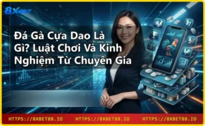 Cận cảnh cựa dao sắc bén gắn trên chân gà chọi, ánh sáng neon xanh dương