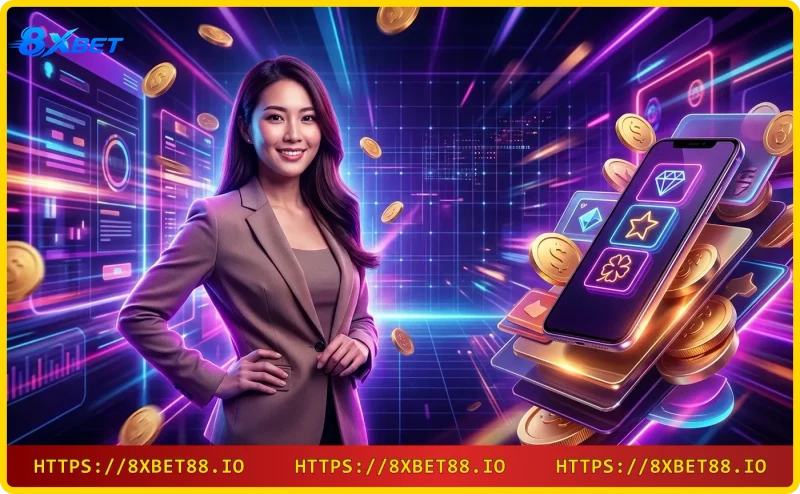 Giao diện game nổ hũ tứ linh với bốn linh vật Long Lân Quy Phụng