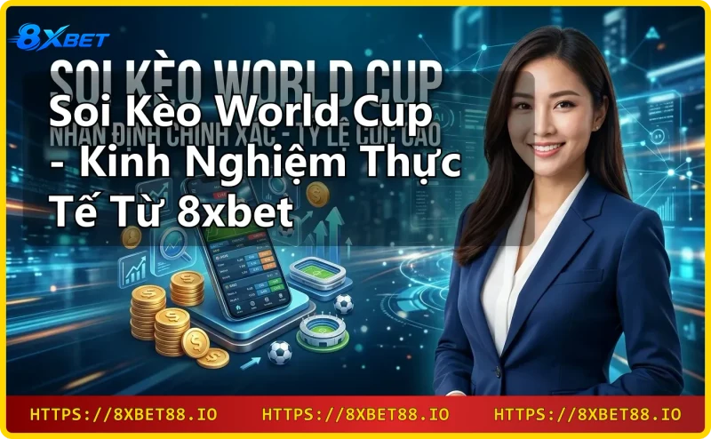 Người chơi soi kèo World Cup trên điện thoại tại 8xbet