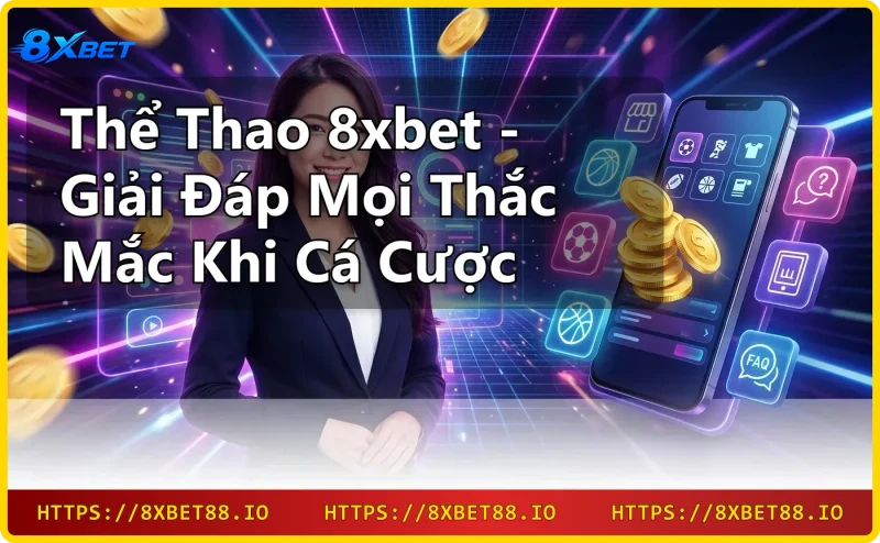 Sân vận động bóng đá với hiệu ứng neon thể hiện thể thao 8xbet