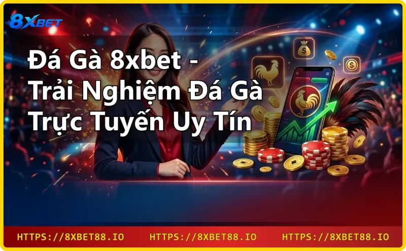 Xem đá gà trực tiếp HD trên điện thoại tại 8xbet